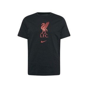 NIKE Funkční tričko 'Liverpool FC'  černá / pastelově červená