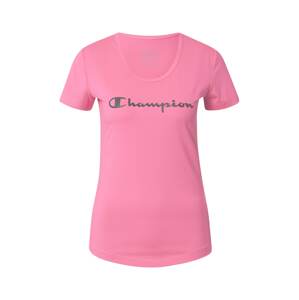 Champion Authentic Athletic Apparel Funkční tričko  pink / šedá