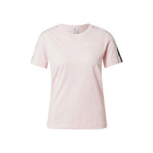 Champion Authentic Athletic Apparel Tričko  růžová / bílá / černá