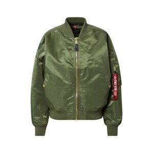 ALPHA INDUSTRIES Přechodná bunda 'MA-1 OS LW Wmn'  zelená