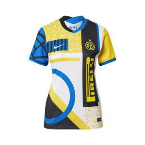 NIKE Trikot 'INTER'  bílá / žlutá / modrá / noční modrá