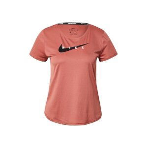 NIKE Funkční tričko  růže / černá / bílá