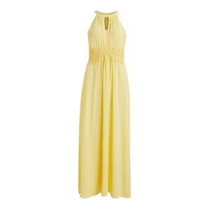 VILA Společenské šaty 'Milina'  světle žlutá