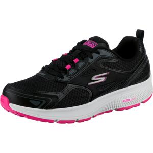 SKECHERS Tenisky 'Go Run Consistent'  černá / pink / bílá