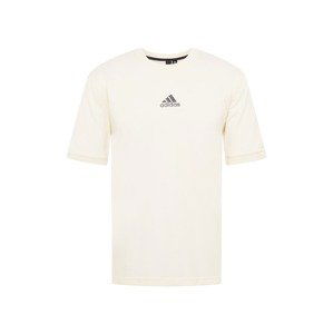 ADIDAS PERFORMANCE Funkční tričko  bílá / offwhite / černá