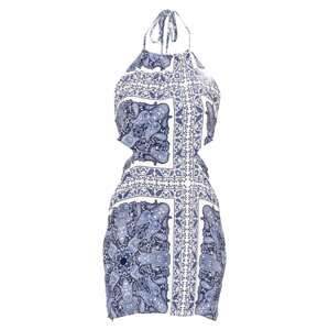 Cotton On Letní šaty 'REVA'  modrá / bílá / královská modrá