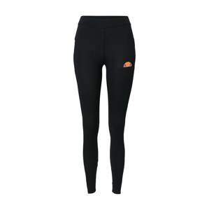 ELLESSE Sportovní kalhoty 'Sylvie'  černá / oranžová / bílá