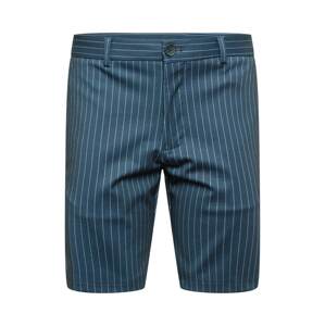 JACK & JONES Chino kalhoty 'PHIL'  námořnická modř / světlemodrá