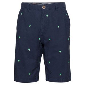 COLOURS & SONS Chino kalhoty  světle zelená / tmavě modrá / světle hnědá