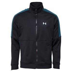 UNDER ARMOUR Sportovní bunda 'Sportstyle'  černá / bílá / modrá