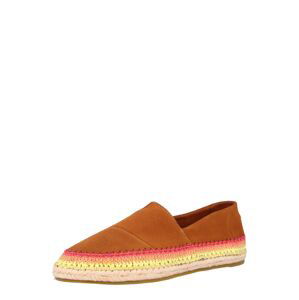 TOMS Espadrilky  karamelová / žlutá / oranžová / pink