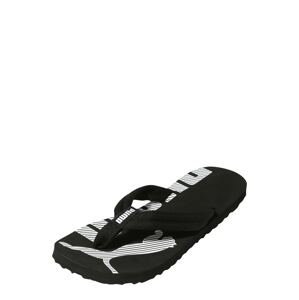 PUMA Plážová/koupací obuv  bílá / černá