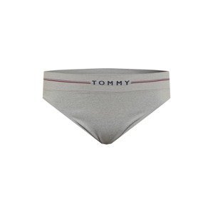 Tommy Hilfiger Underwear Tanga  šedá / námořnická modř / červená