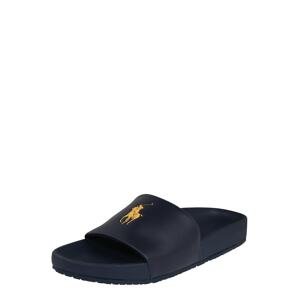 Polo Ralph Lauren Pantofle 'CAYSON-SANDALS-CASUAL'  zlatá / námořnická modř