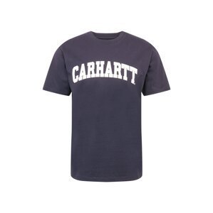 Carhartt WIP Tričko 'University'  fialkově modrá / bílá