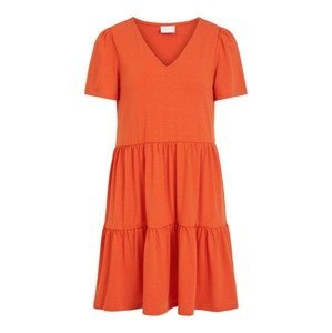 VILA Letní šaty 'Edena'  oranžově červená