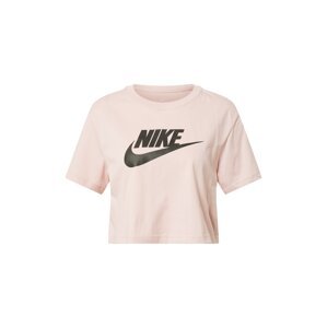 Nike Sportswear Tričko  růžová / černá