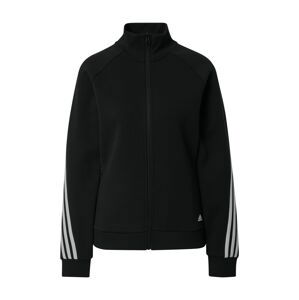 ADIDAS PERFORMANCE Sportovní mikina  černá / bílá