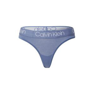 Calvin Klein Underwear Tanga  tmavě fialová / bílá