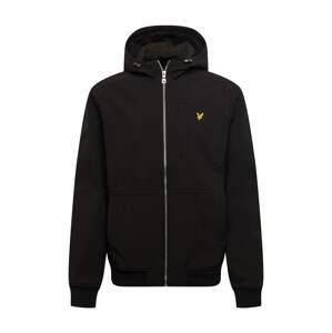 Lyle & Scott Přechodná bunda  žlutá / černá