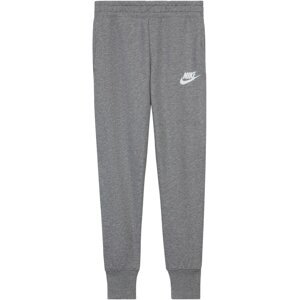 Nike Sportswear Kalhoty  šedá / bílá