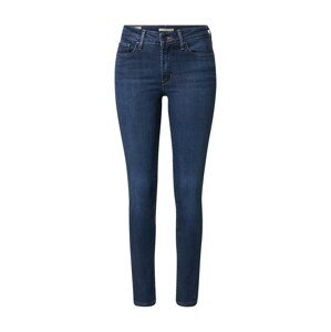 LEVI'S Džíny '711 SKINNY DARK INDIGO - FLAT FINISH'  tmavě modrá