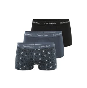 Calvin Klein Underwear Boxerky  černá / marine modrá / fialkově modrá / bílá