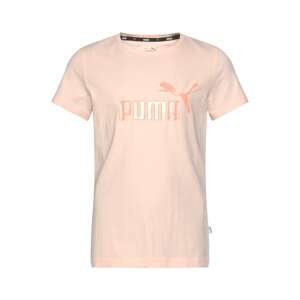 PUMA Tričko  růžová / oranžová