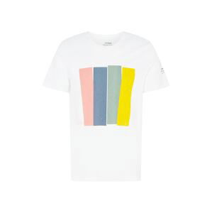 ECOALF Tričko 'MAHE'  chladná modrá / žlutá / mátová / růžová / bílá