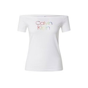 Calvin Klein Tričko  bílá / mix barev