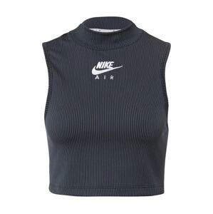 Nike Sportswear Top  černá / bílá