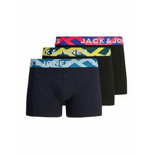 JACK & JONES Boxerky  modrá / mix barev / černá