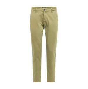 SHINE ORIGINAL Chino kalhoty  tmavě zelená / khaki