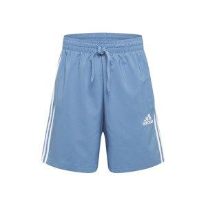 ADIDAS PERFORMANCE Sportovní kalhoty 'CHELSEA'  kouřově modrá / bílá