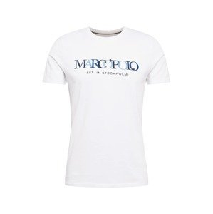 Marc O'Polo Tričko  bílá / modrá