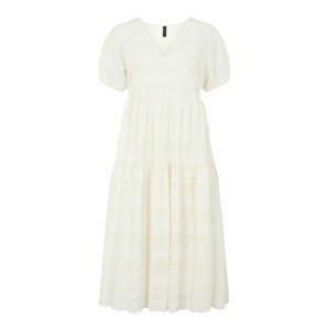 Y.A.S Letní šaty 'EVA'  krémová / bílá