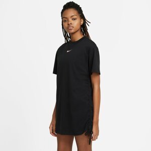 Nike Sportswear Sportovní šaty  černá / bílá