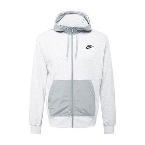 Nike Sportswear Mikina s kapucí  světle šedá / šedá
