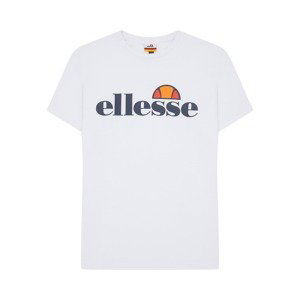 ELLESSE Tričko 'Albany'  bílá / námořnická modř / oranžová / červená