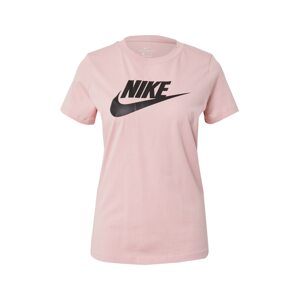 Nike Sportswear Tričko  pink / černá