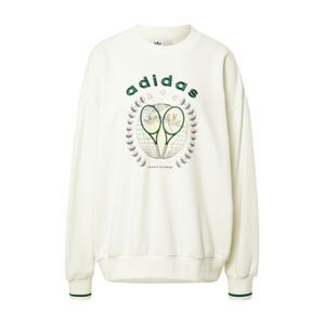 ADIDAS ORIGINALS Mikina  offwhite / jedle / černá / světle žlutá