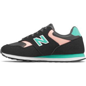 new balance Tenisky  černá / tyrkysová / pudrová