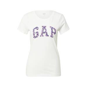 GAP Tričko  přírodní bílá / růžová / námořnická modř