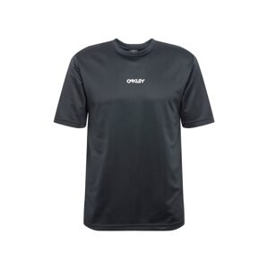 OAKLEY Funkční tričko 'ALL DAYS  RASHGUARD'  černá / bílá