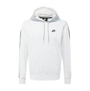 Nike Sportswear Mikina  šedá / světle šedá / černá