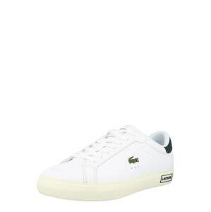 LACOSTE Tenisky 'Powercourt'  tmavě zelená / bílá