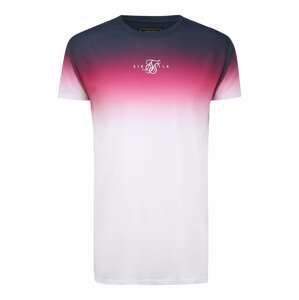SikSilk Tričko  bílá / pink / noční modrá