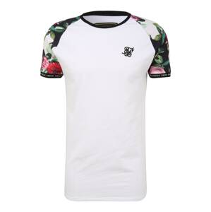 SikSilk Tričko  černá / bílá / červená / zelená / růže