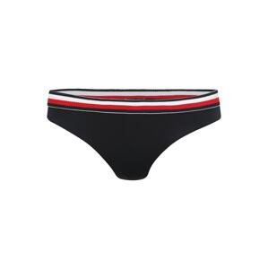 Tommy Hilfiger Underwear Spodní díl plavek  tmavě modrá / bílá / červená