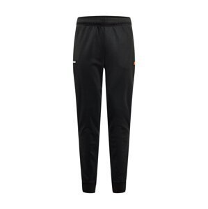 ELLESSE Sportovní kalhoty 'Bertoni'  černá / bílá / oranžová